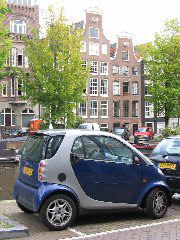 Tiny Amsterdam car