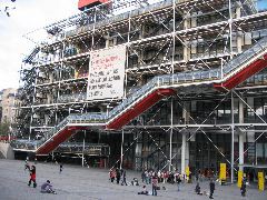 Pompideu, Paris's modern art museum