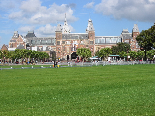 Fancy Amsterdam building