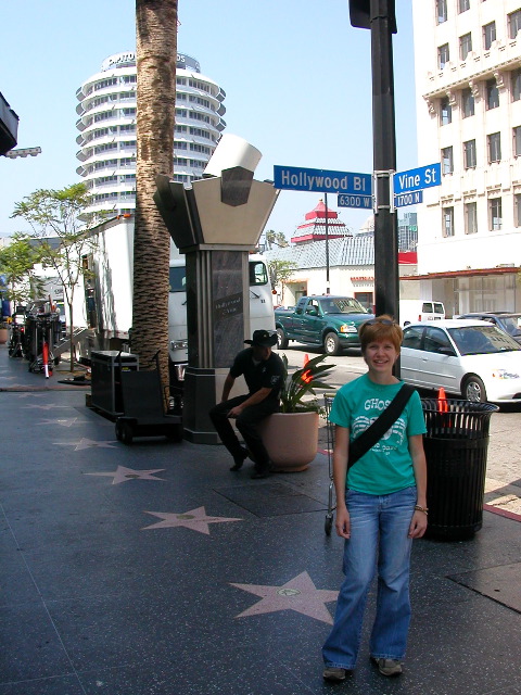 Lauren at Hollywood and Vine