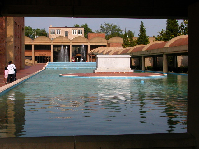 Martin Luther King's tomb, at the National MLK Memorial in Atlanta