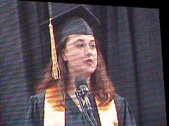 Caitlin Boon Delivers Speech