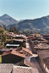 Chiquián from the hostel